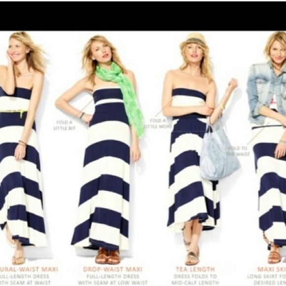 NWT GAP Maxi Convertible Dress. Wear it 4 Ways - Picture 3 of 5